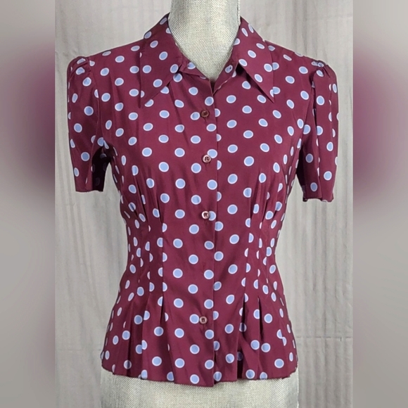 Prada Tops - Rare Vintage Prada Silk Blouse